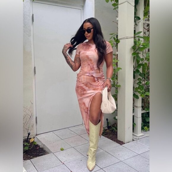 Starlow Marble Midi Dress - Picture 1 of 1